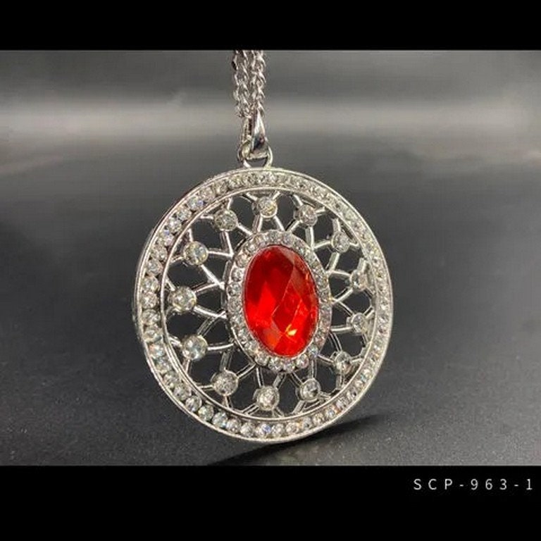 SCP 963-1 Necklace and SCP963-2 Badge with Gift Box,SCP 963 Doctor Bright's  Necklace Cosplay Accessories Props Costume (Scp963-1) : : Home