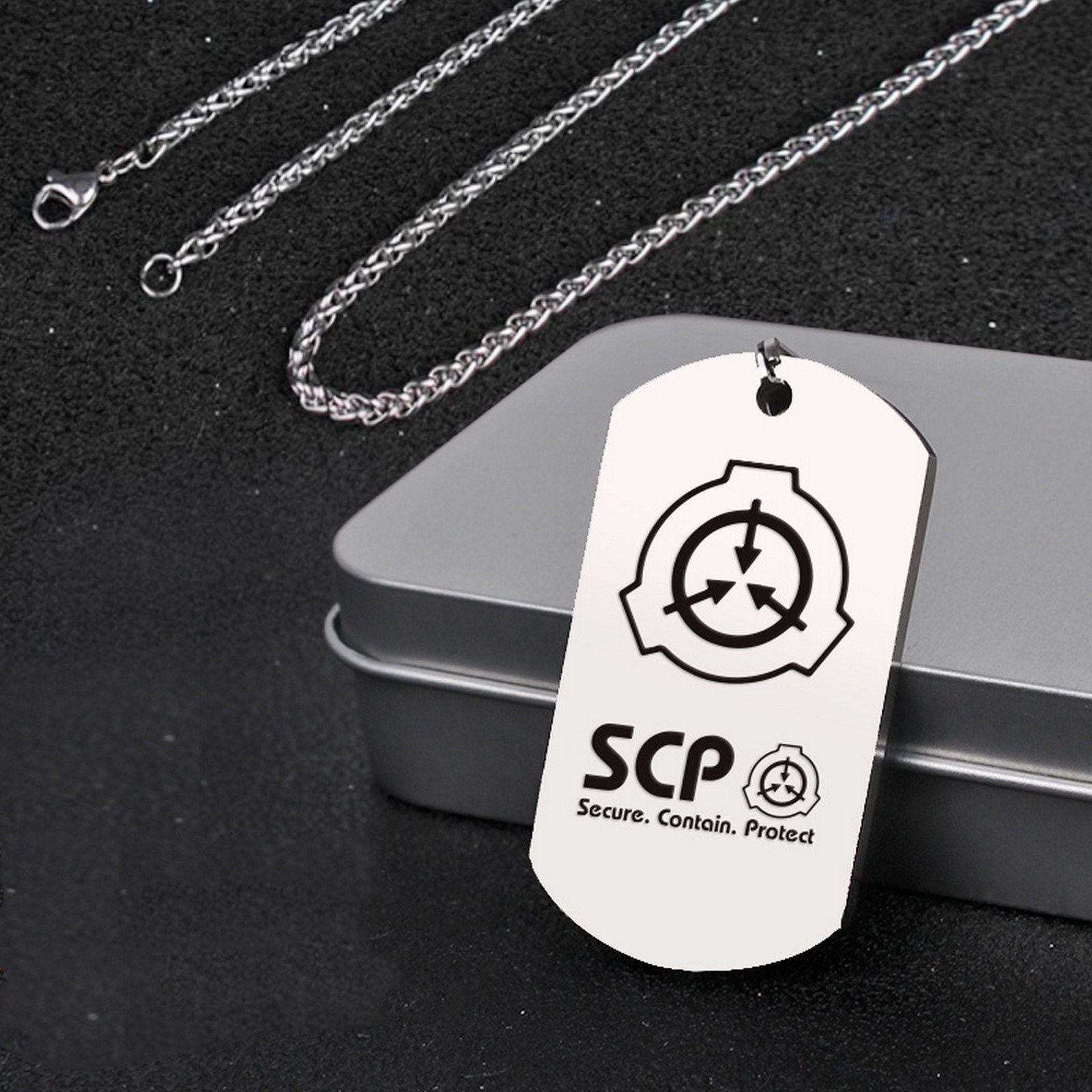 Keychain SCP Foundation Series 1 MTF and GOI Logos 23 Designs 