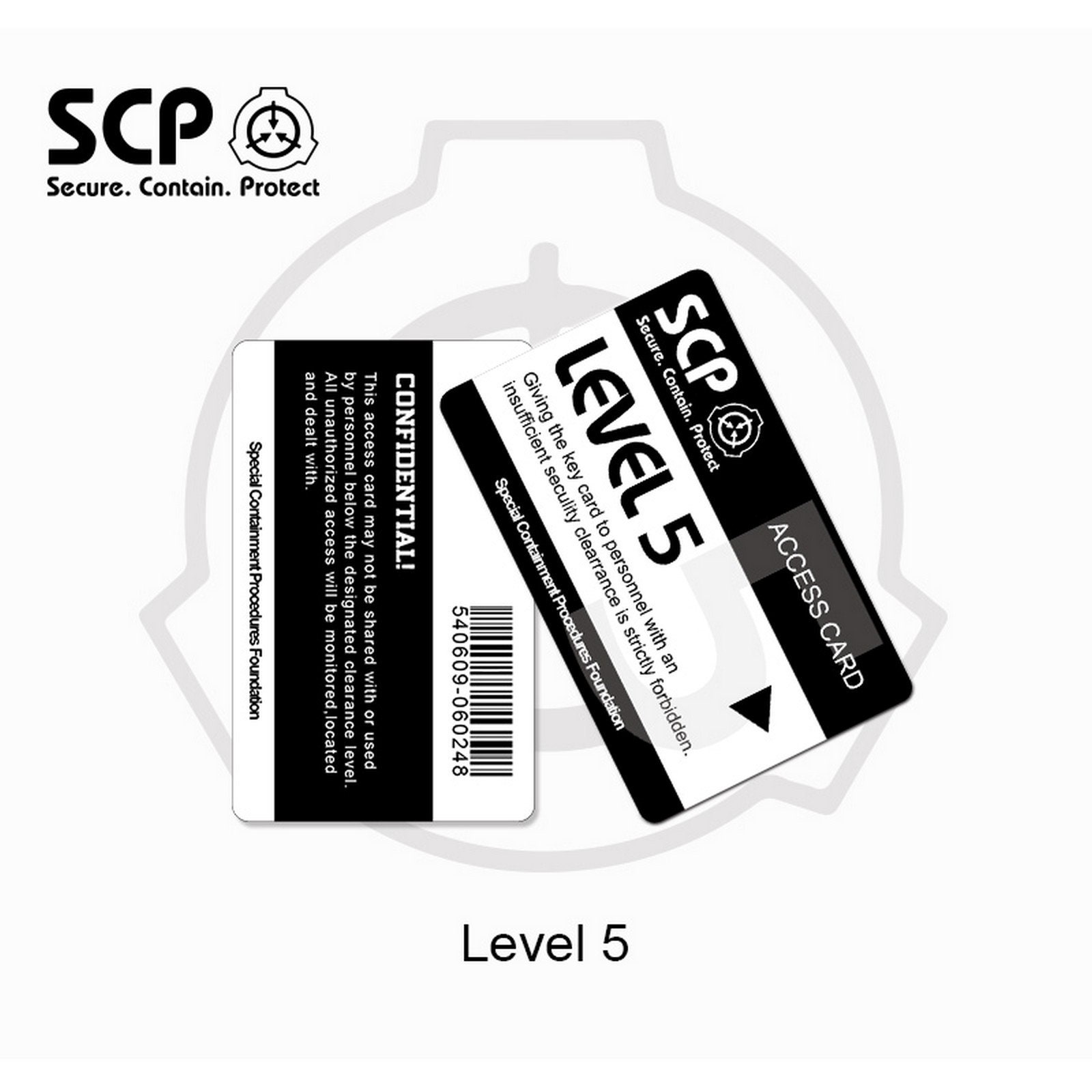 SCP Foundation Keycards Patches Special Containment Procedures Foundation