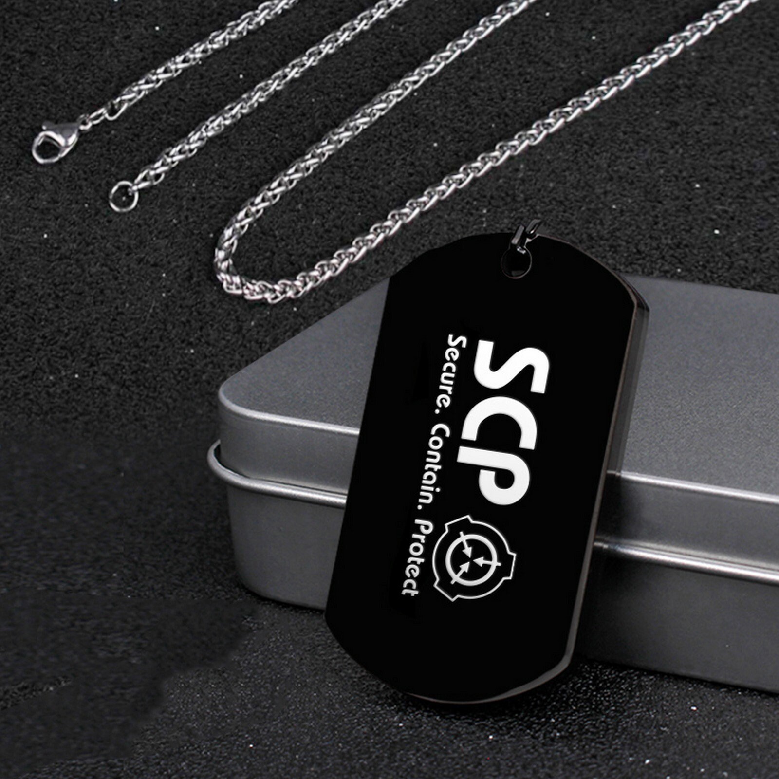 SCP Foundation Pendant – Sofia Zakia