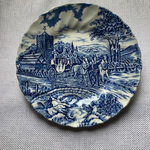 Vintage Myott Royal Mail plate- Made in England- Staffordshire Ware