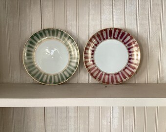 Alka Bavaria, Fine Kobalt, Bone China Teacup Saucer Plate Trio