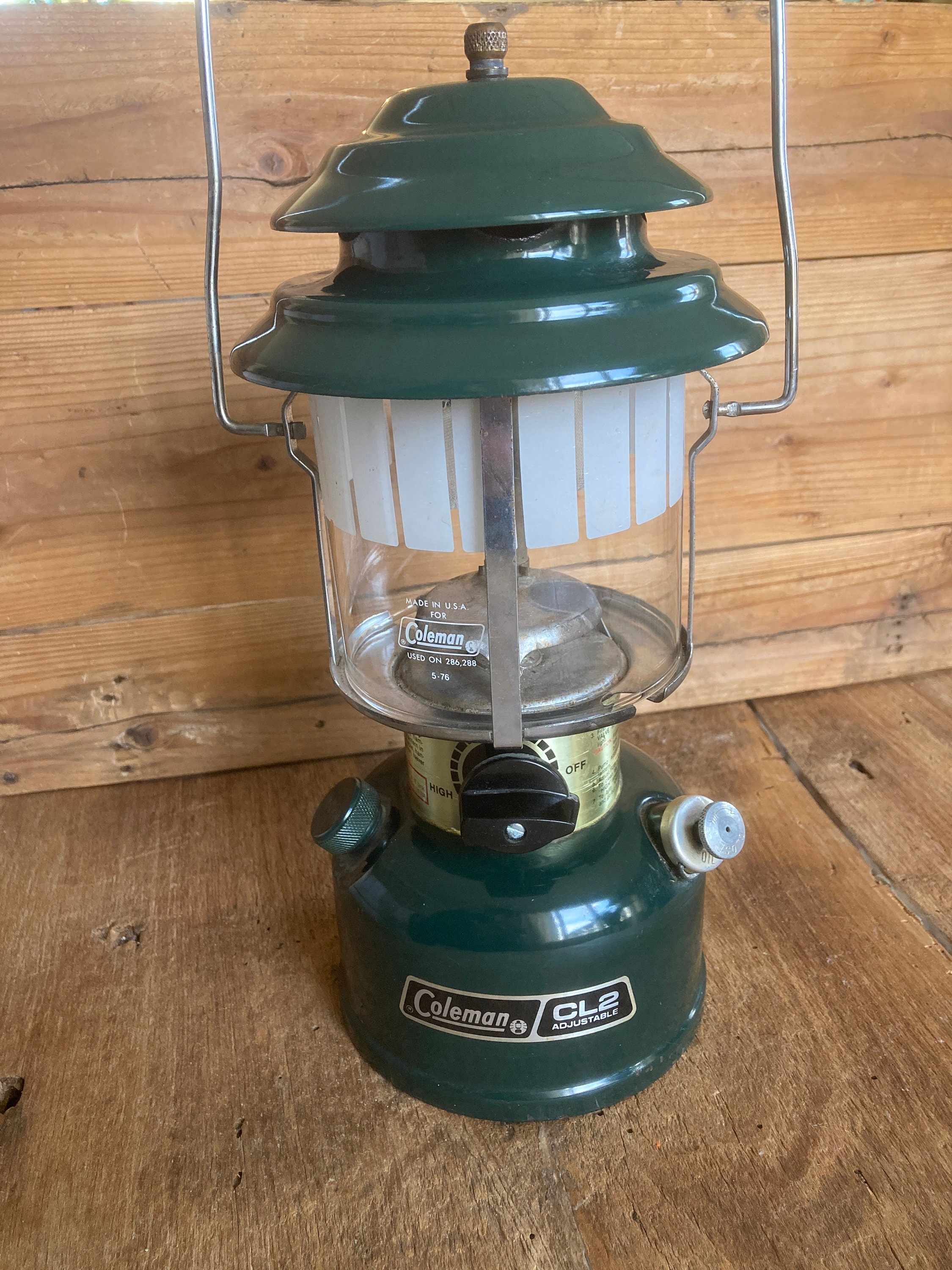 Vintage Coleman Double Mantle, CL2 Adjustable Kerosene Vintage Coleman Double Mantle, CL2 Adjustable Kerosene