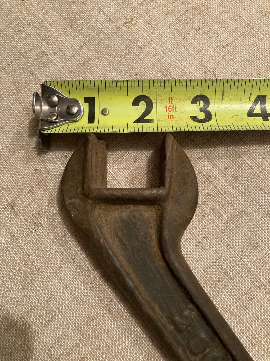 Vintage square nut wrench Etsy