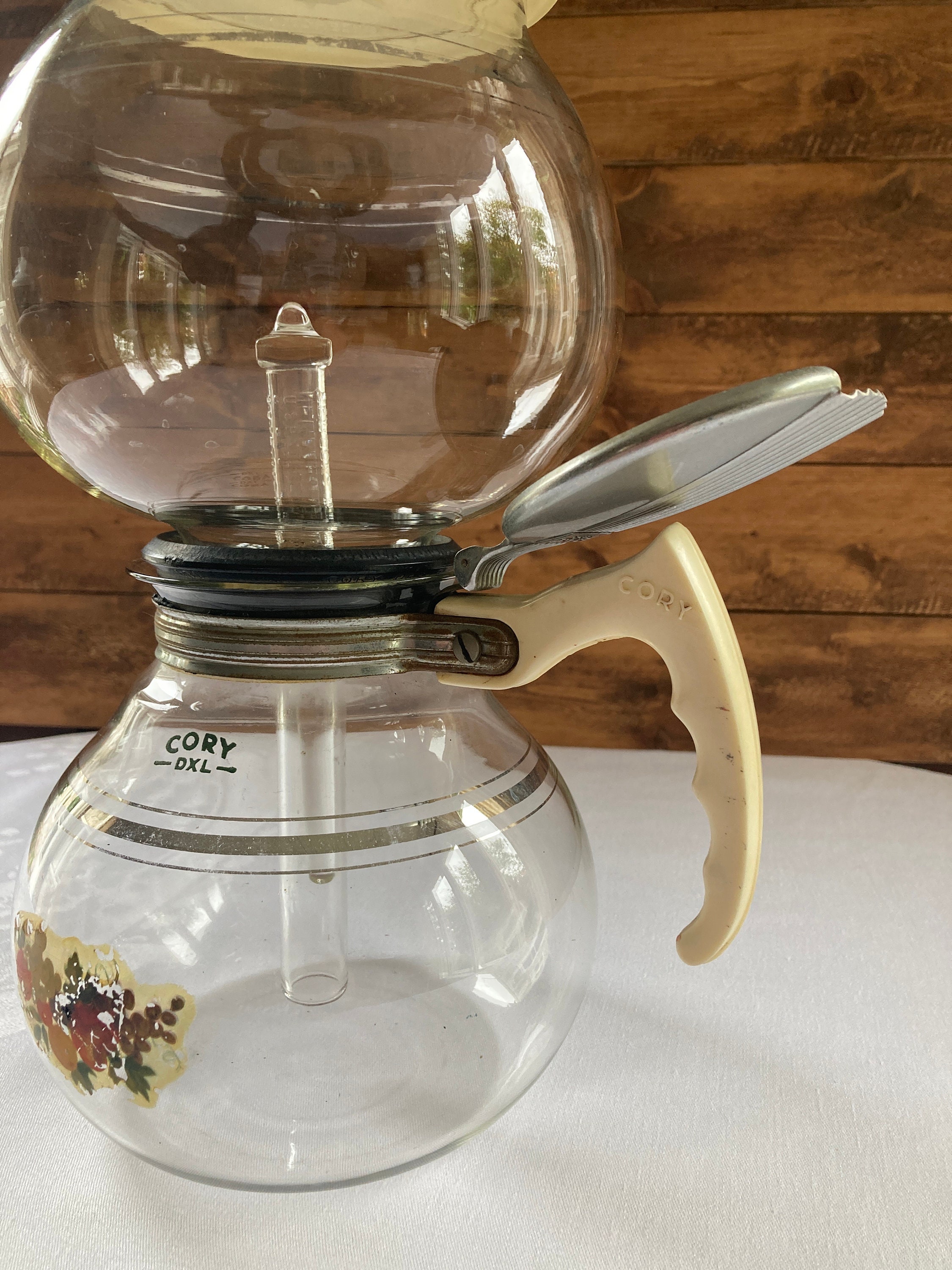 Vintage Cory DXL/DXU Glass Vacuum Coffee Maker Pot Etsy
