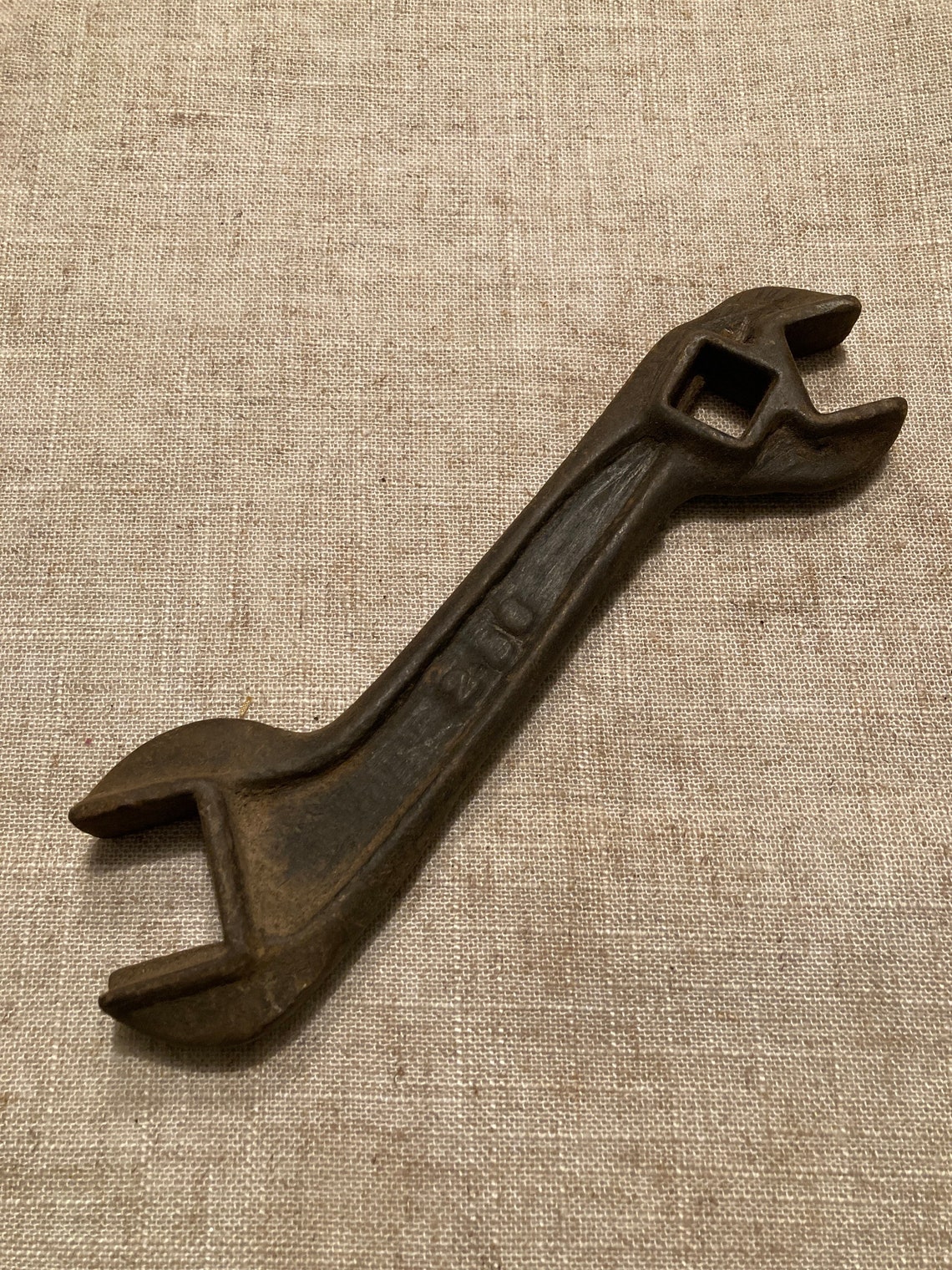 Vintage square nut wrench Etsy