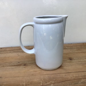 Vintage White Mccoy Pitcher 1429 - Etsy