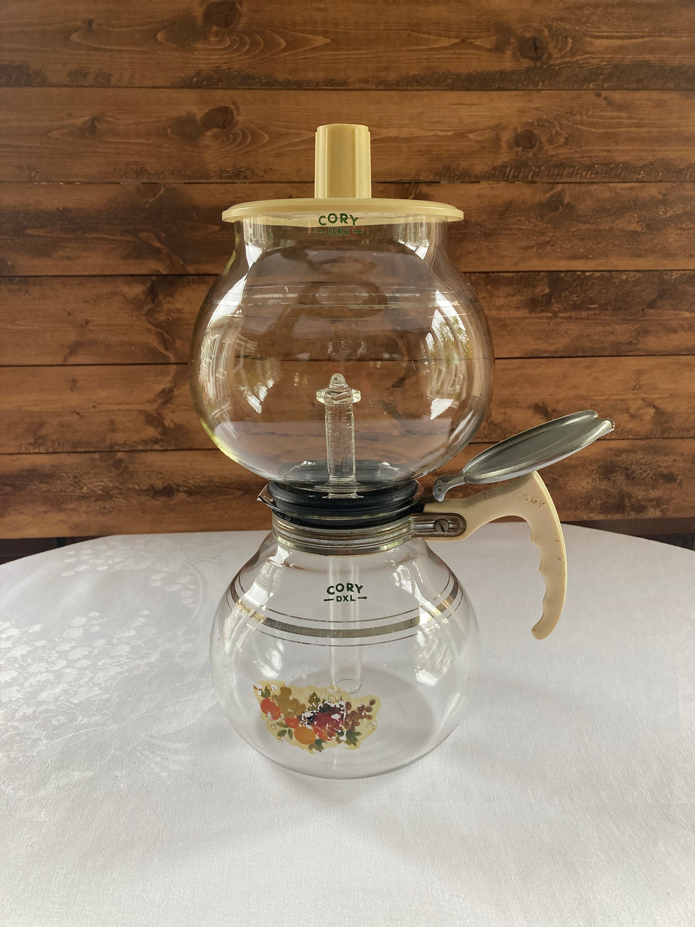 Vintage Silex PYREX Vacuum Double Bubble Glass Coffee Percolator