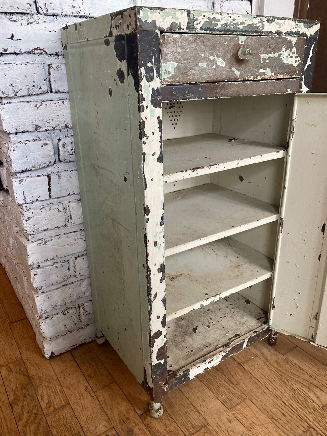 Vintage Pie Safe , Vintage Green Etsy