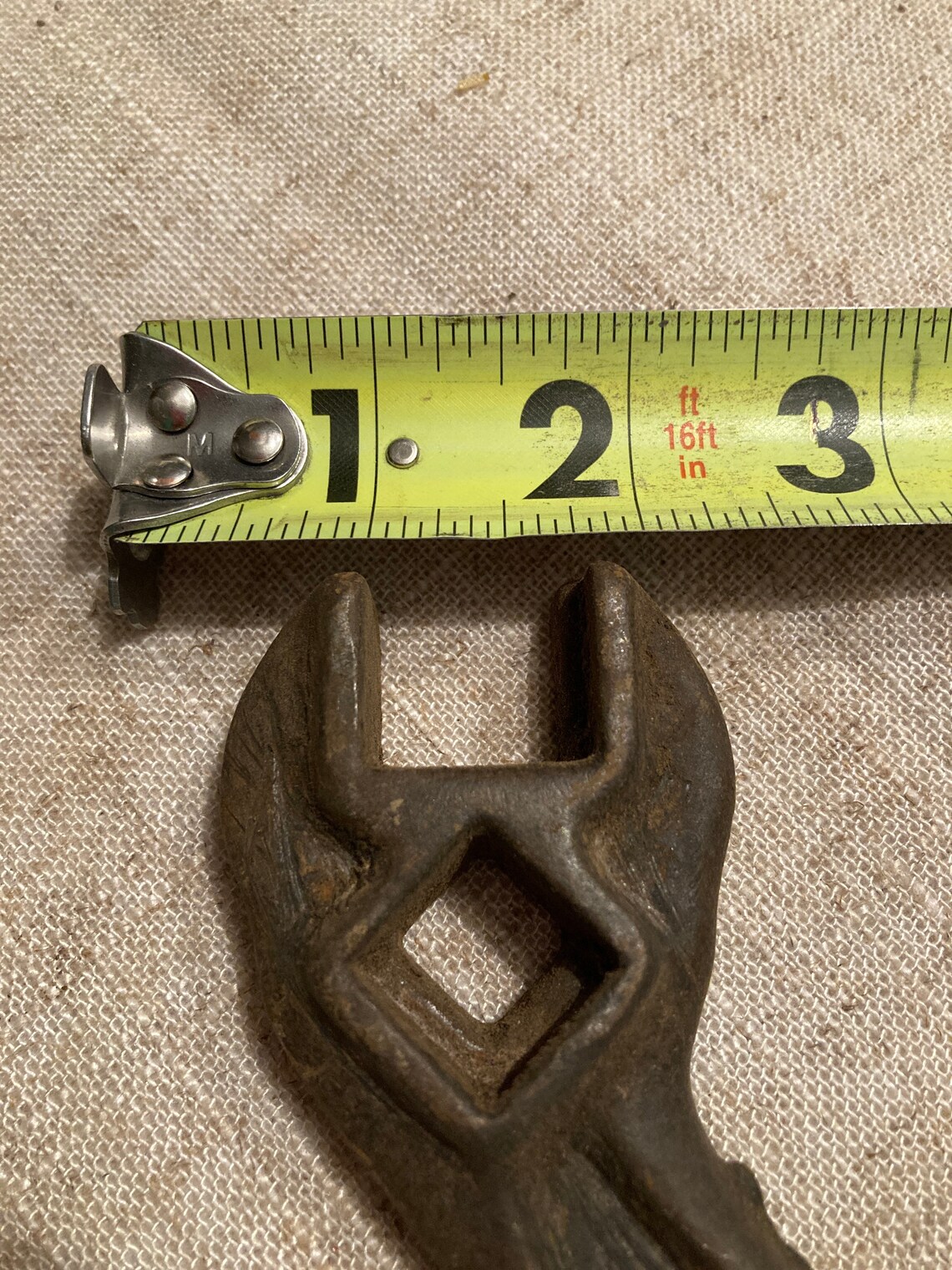 Vintage square nut wrench Etsy