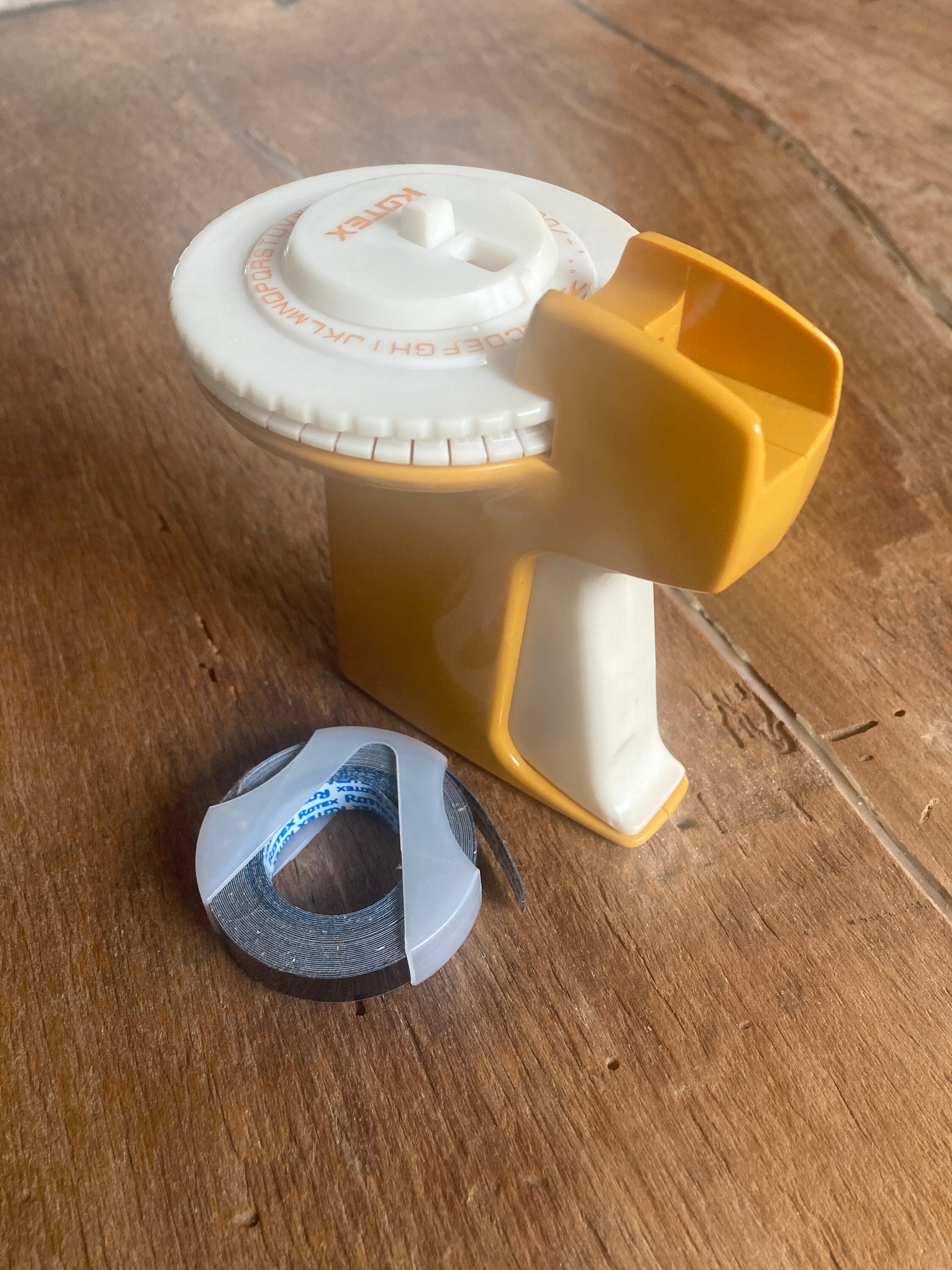 Vintage Label Maker Rotex Hand Held Label Maker Vintage Gold Etsy