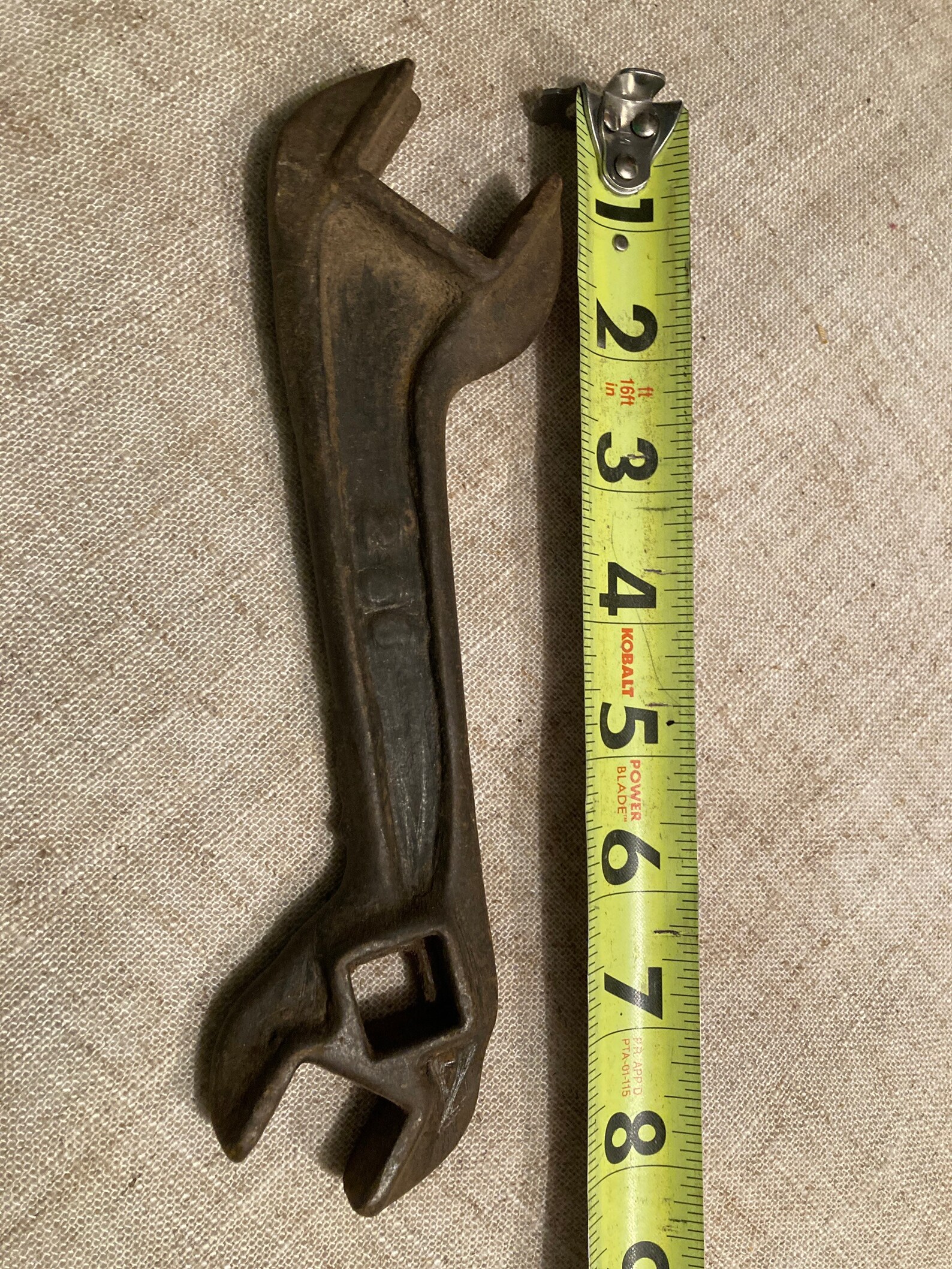 Vintage square nut wrench Etsy