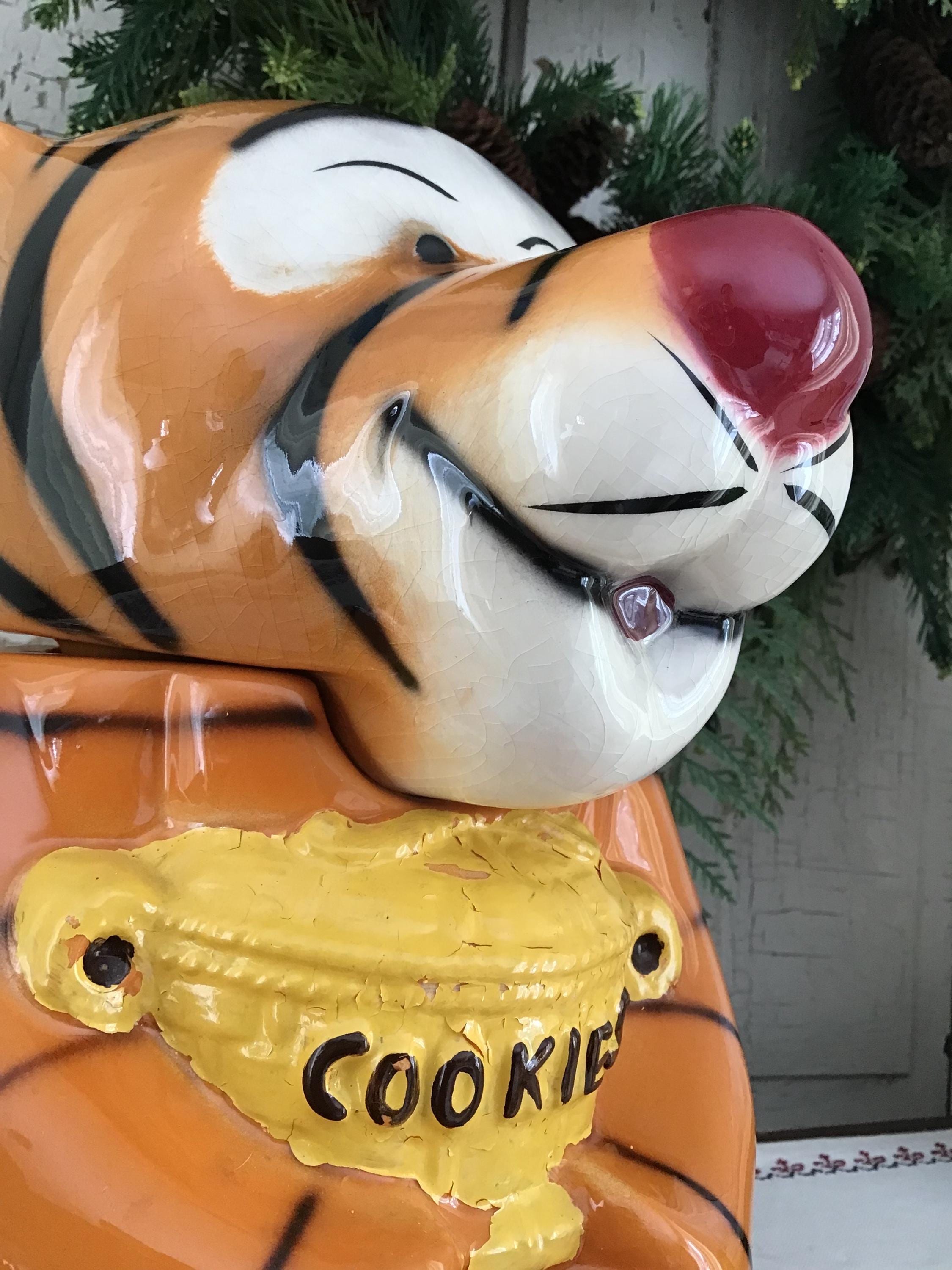 Vintage Tigger Cookie Jar. Disney - Etsy