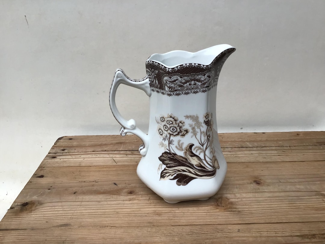 Vintage Antique Reflections by J. Godinger & Co. Ivory Brown - Etsy