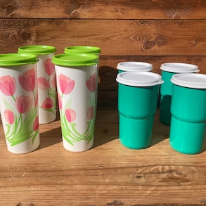 New Tupperware tumbler sets 16 oz. 12 oz.
