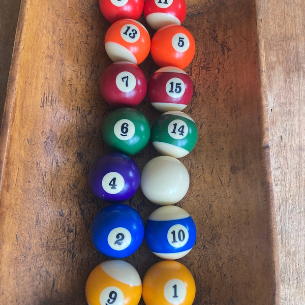 Vintage Billiards - Pool Balls