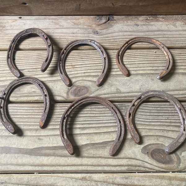 Old horse shoes