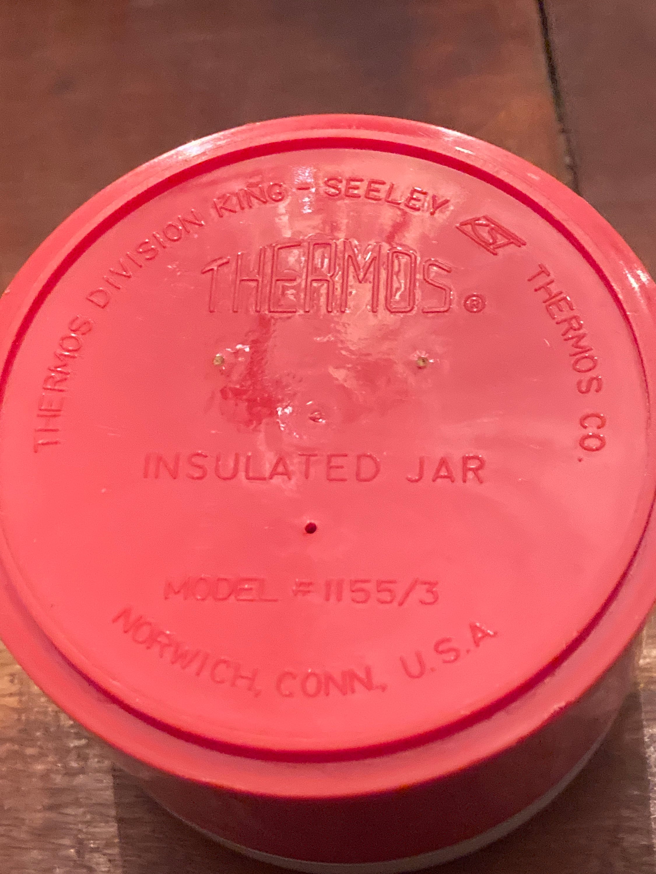 Vintage Thermos Kingseeley Model 11553 Insulated Jar 8 Oz. Etsy