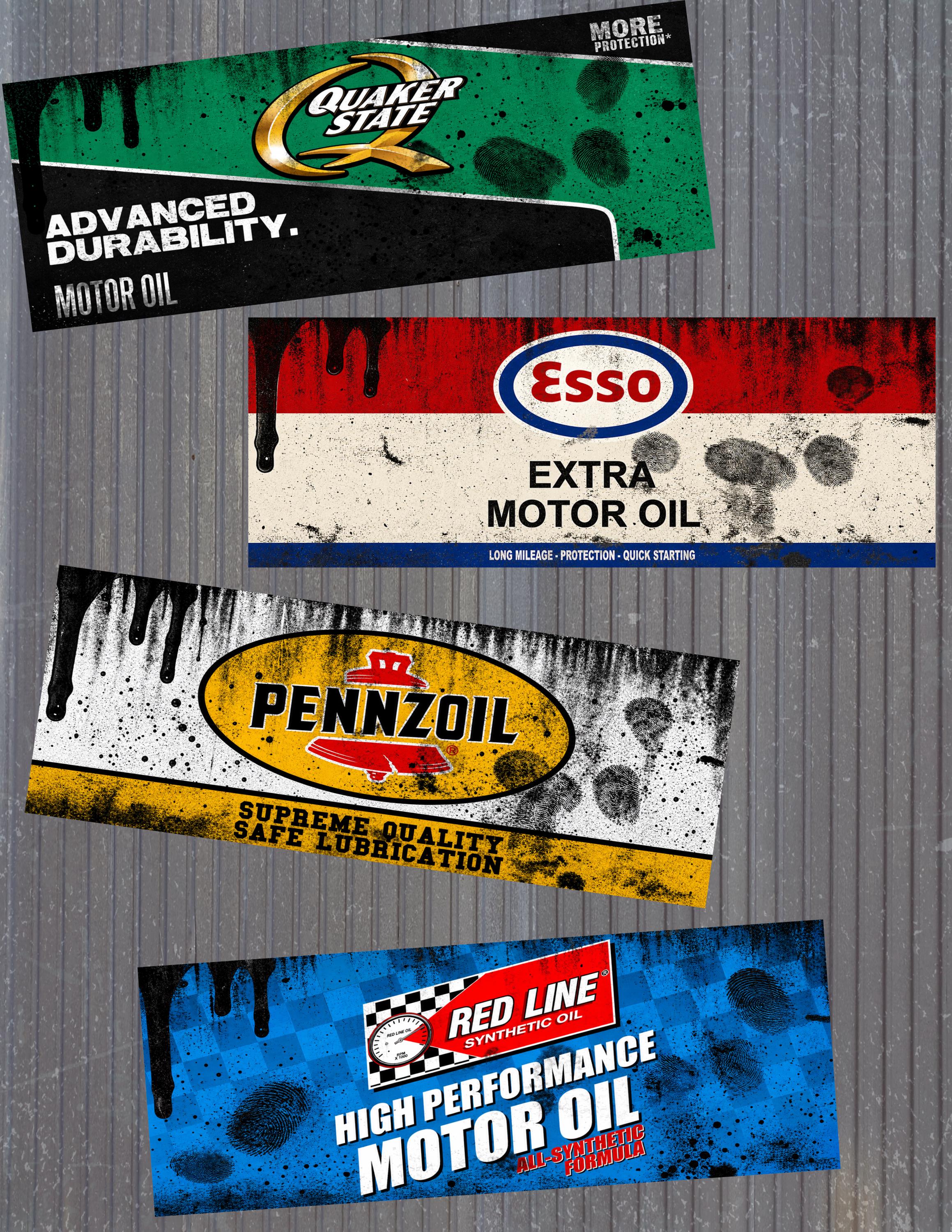Quaker State Oil Signs - Etsy