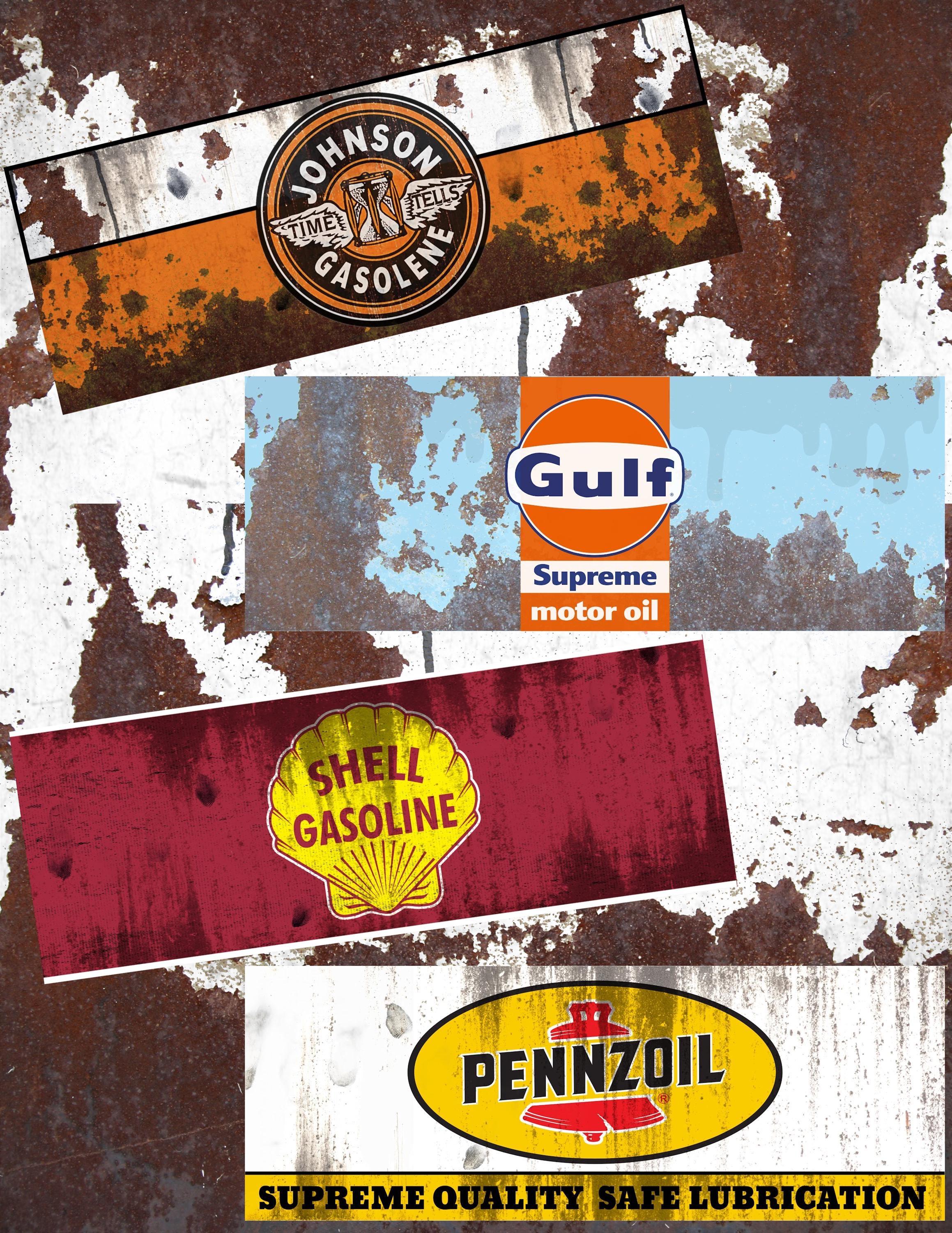 Vintage gulf oil can - Etsy 日本
