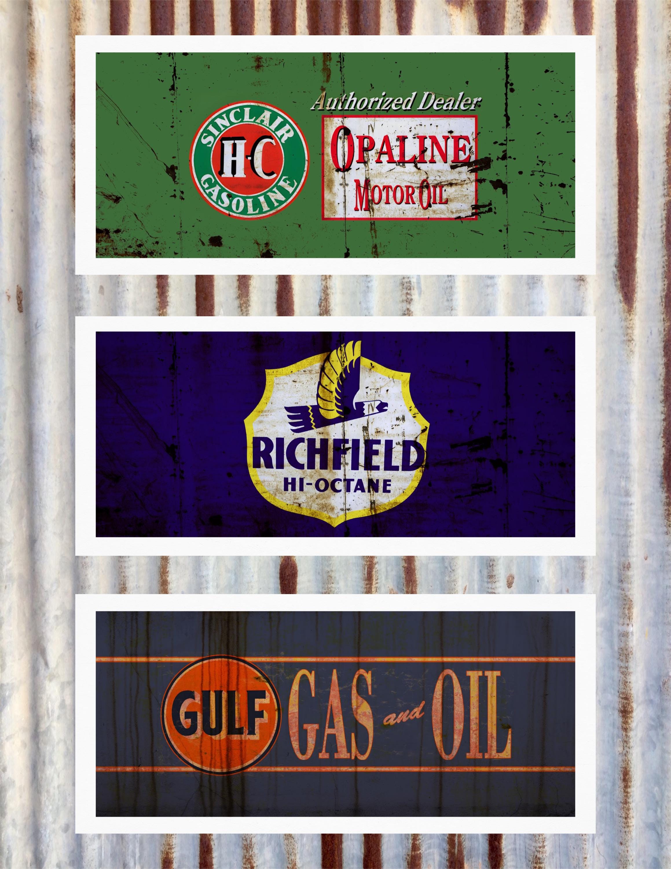 Vintage gulf oil can - Etsy 日本