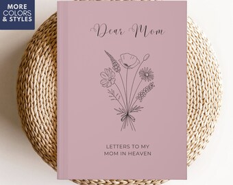 Pérdida de la madre Diario Regalo de duelo, Regalo de simpatía Pérdida de la madre Pérdida de mamá Memorial Día de las Madres Diario de duelo En memoria amorosa de mi mamá