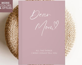 Loss of Mom Sympathy Gift, Mother Loss Journal, Letters to my mom Mom In Heaven Mom Sympathy Memory Journal Grief Journal Mom Bereavement