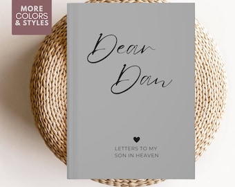 Briefe an meinen Sohn Gedenkjournal, Geschenk für trauernde Mutter Sohn Journal Geschenk, Sohn im Himmel, Verlust des Sohn Geschenks, Trauer Journal Sympathie Geschenk