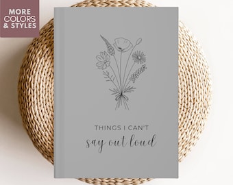 Your Feelings Are Valid Journal, Mental Health Journal, Anxiety Relief Notebook, Anger Journal, Journaling, Therapy Journal, Negative Energy