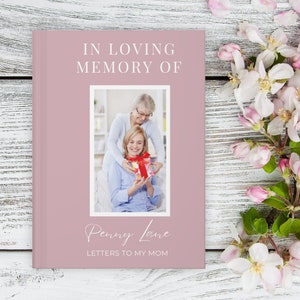 Loss Of Mom Gift, Mom Memorial Gift, Mother Grief Journal, Letters To Mom, Mom Sympathy Gift, Loss Of Mother Gift, Mom Bereavement Gift