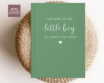 Briefe an meinen kleinen Jungen-Babypartygeschenk, während ich Sie wachsen sehe, Briefe an meinen Sohn, lieber Sohn, Babyjungen-Geschenk, Baby-Andenken-Geschenk, Baby-Gedächtnis