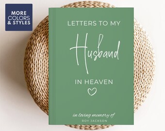 Loss of Husband Gift, Sympathy Gift Loss Of Husband, Husband Memorial, Husband Passed Away, Letters To My Husband In Heaven,