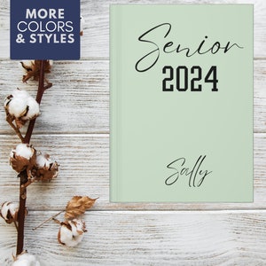 Senior Year Gift 2025, Senior Memory Journal Class of 2025, Personalized Senior Notebook High School, Back to School Student Graduation Gift