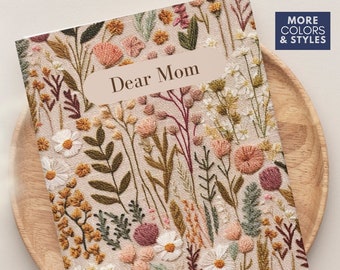 Cartas a mi mamá, Regalo de pérdida de mamá, Pérdida de madre, Mamá en el cielo Mamá Simpatía Memoria Recuerdo Diario Querida mamá Diario de duelo Mamá Duelo