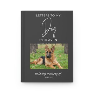Verlust des Hundes Geschenk, Trauer Journal Unsere Abenteuer personalisiertes Brief Notizbuch Benutzerdefinierter Hündchen Verlust Trauer, Erinnerungs-Andenken-Buch