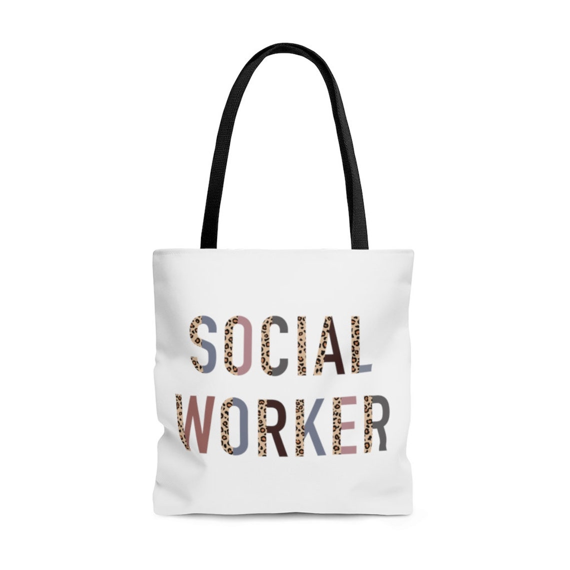 Social Worker Tote Bag Gift For Social Worker Social Work Etsy