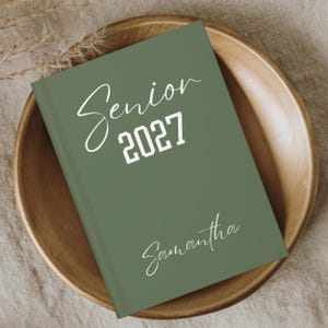 Geschenkidee für Absolventen, Abschluss-Notizbuch mit Hardcover, Gästebuch mit Tipps und Wünschen für Teenager, Erinnerungsbuch, Tagebuch für das Abschlussjahr