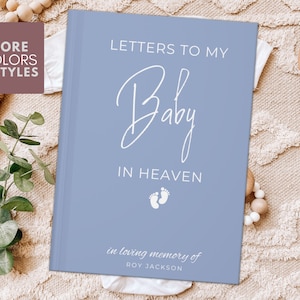 Diario de un bebé querido, diario de duelo, regalo por un bebé muerto, regalo por la pérdida de un bebé, regalo por un aborto espontáneo, regalo por una pérdida del embarazo, regalo conmemorativo para un bebé
