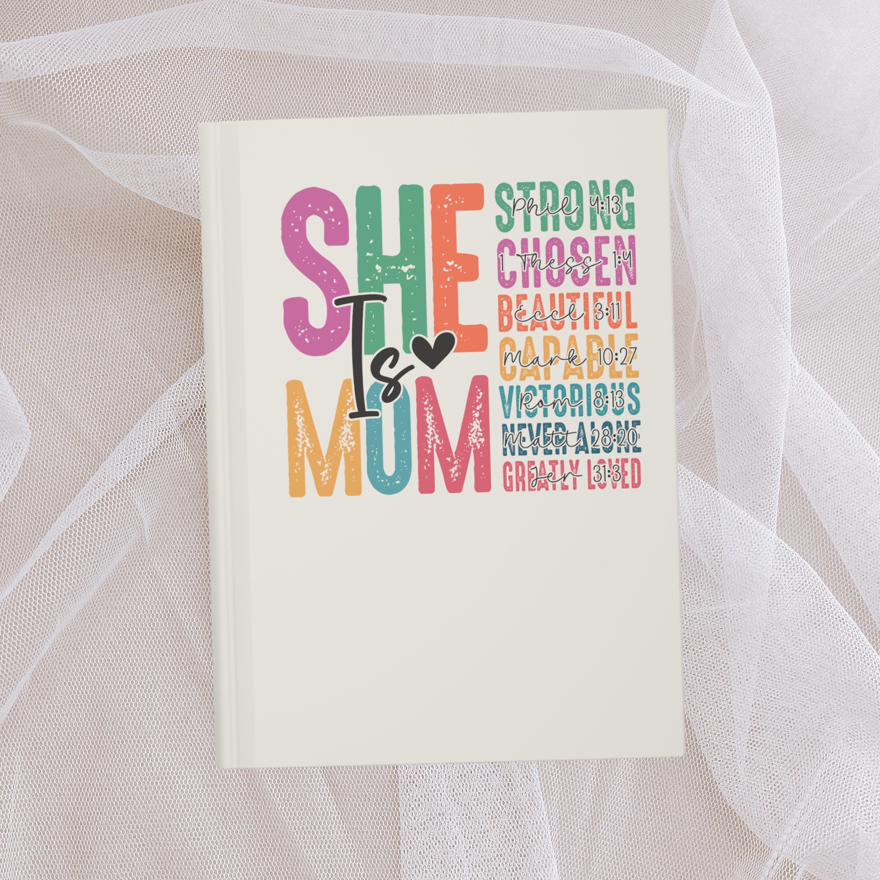 Mom Personalized Prayer Journal For Christian, Women&#39;s Prayer Journal, Christian Mom, Christian Gift Journal, God Says You Are Diary