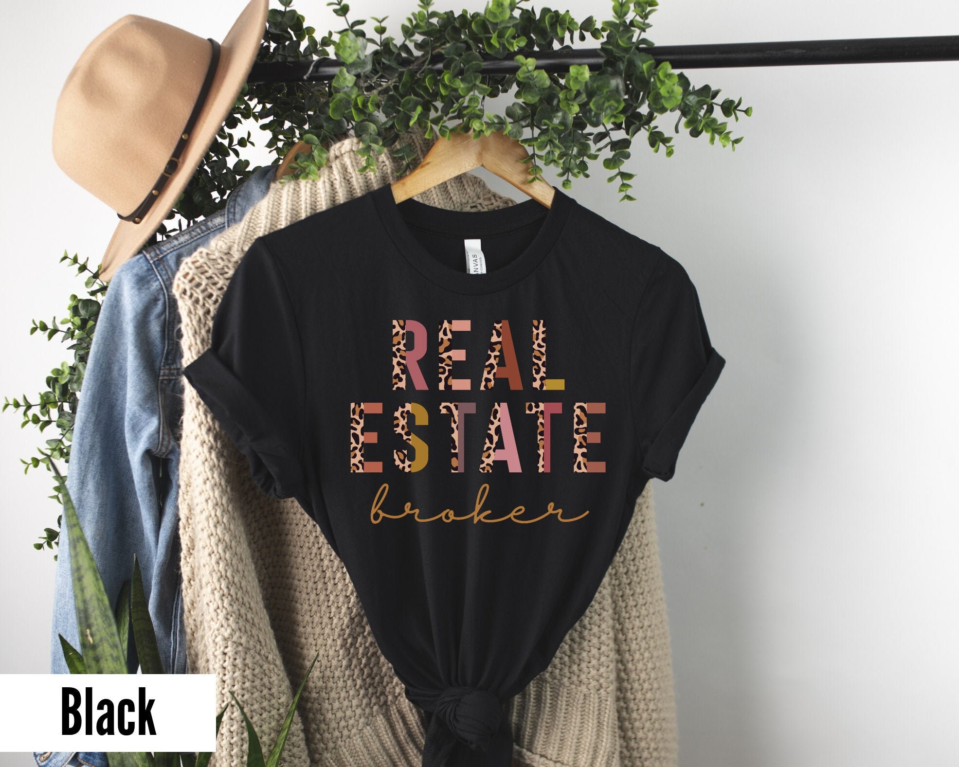 Real Estate Broker Shirt Custom Real Estate Shirt Real Etsy UK