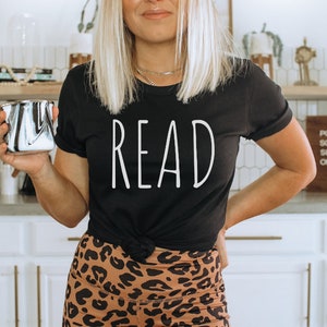 READ, Readers Are Leaders Shirt Reading Teacher Shirt School Librarian Tee Book Lover T shirt One More Chapter Librarian Shirt, Readers Gift