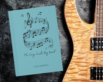 Personalized Songwriting Notebook, Lyrics Notebook, Custom Song Book Songwriters Notebook Musician Song Artist Journal Lyrical Writer