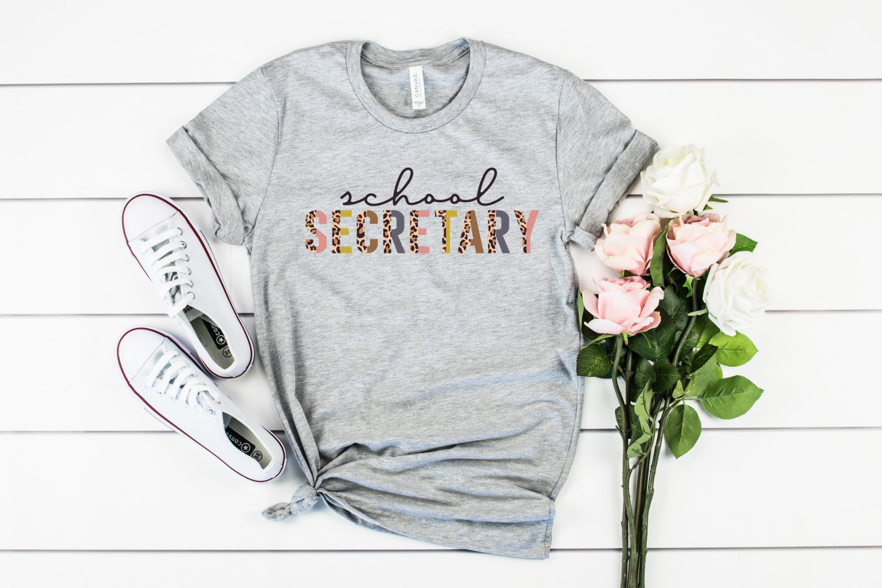 School Secretary Shirt School Secretary Gift School Staff | Etsy