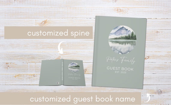 Custom Vacation Home Guest Book, Airbnb Rental