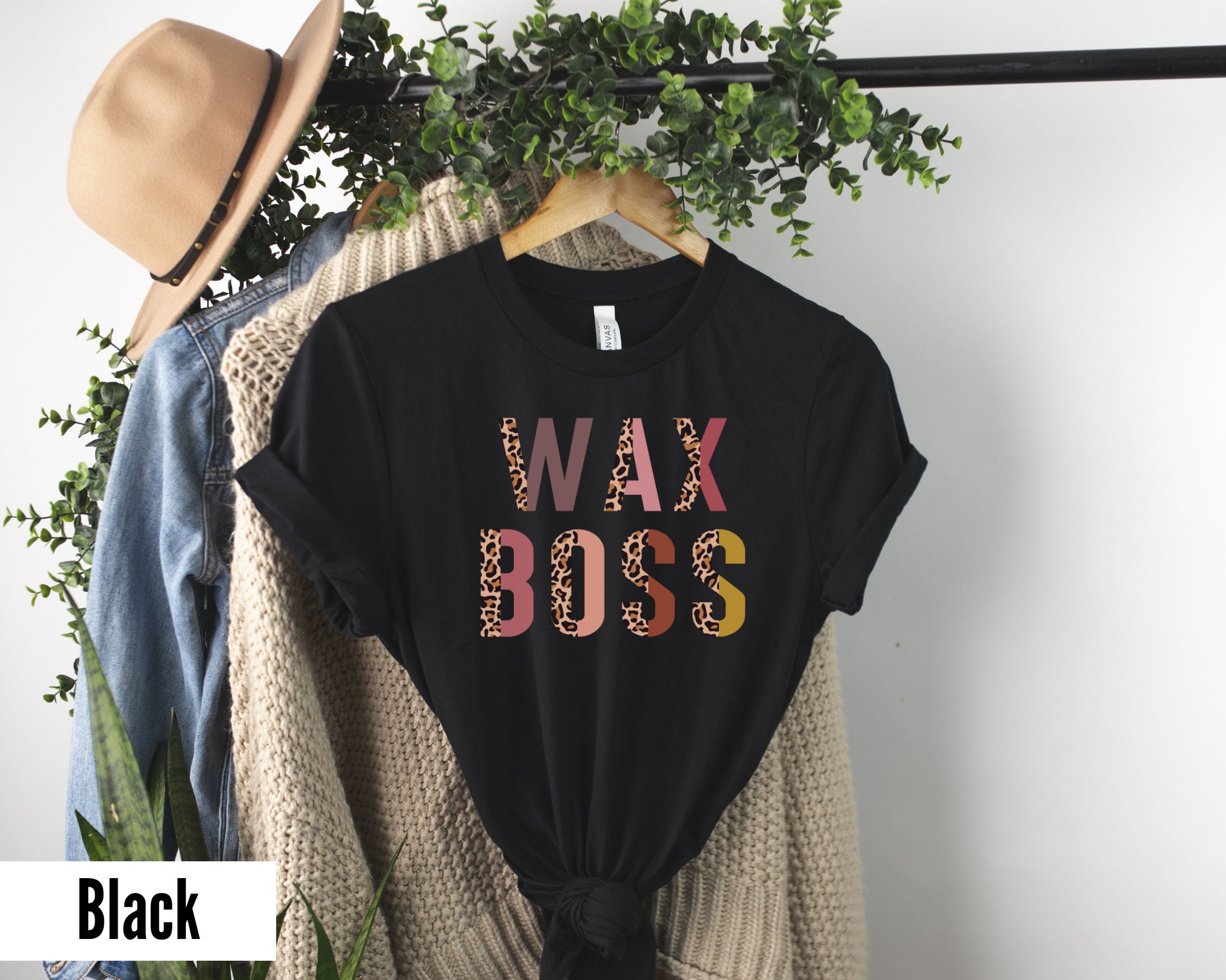 Wax Boss TShirt Certified Waxer Wax Specialist Wax Etsy