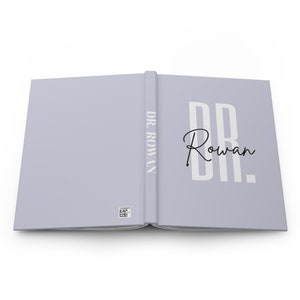 Personalized Dr Journal, Personalized PhD Graduation Gift, Doctorate Degree Graduate Journal, Dr Notebook, PhD Grad Gift, Graduation Gift image 10