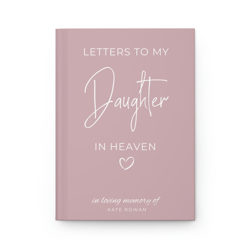 Letters to My Daughter Personalized Name Notebook Custom - Etsy