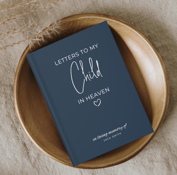 Child loss Memorial Gift Journal, Loss Of Child Gift, Letters To My Child In Heaven, Child Condolence, Bereavement Gift, Grieving Parent
