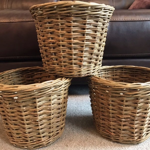 Traditional Waste Paper Baskets (small)