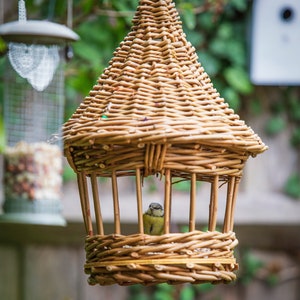 Handmade English Willow Bird Feeder